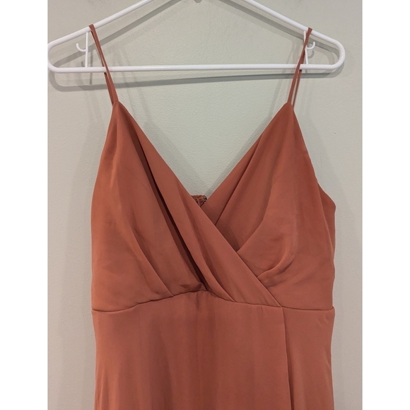 Birdy Grey Kaia Chiffon Dress in Desert Rose Size Medium - Picture 3 of 8